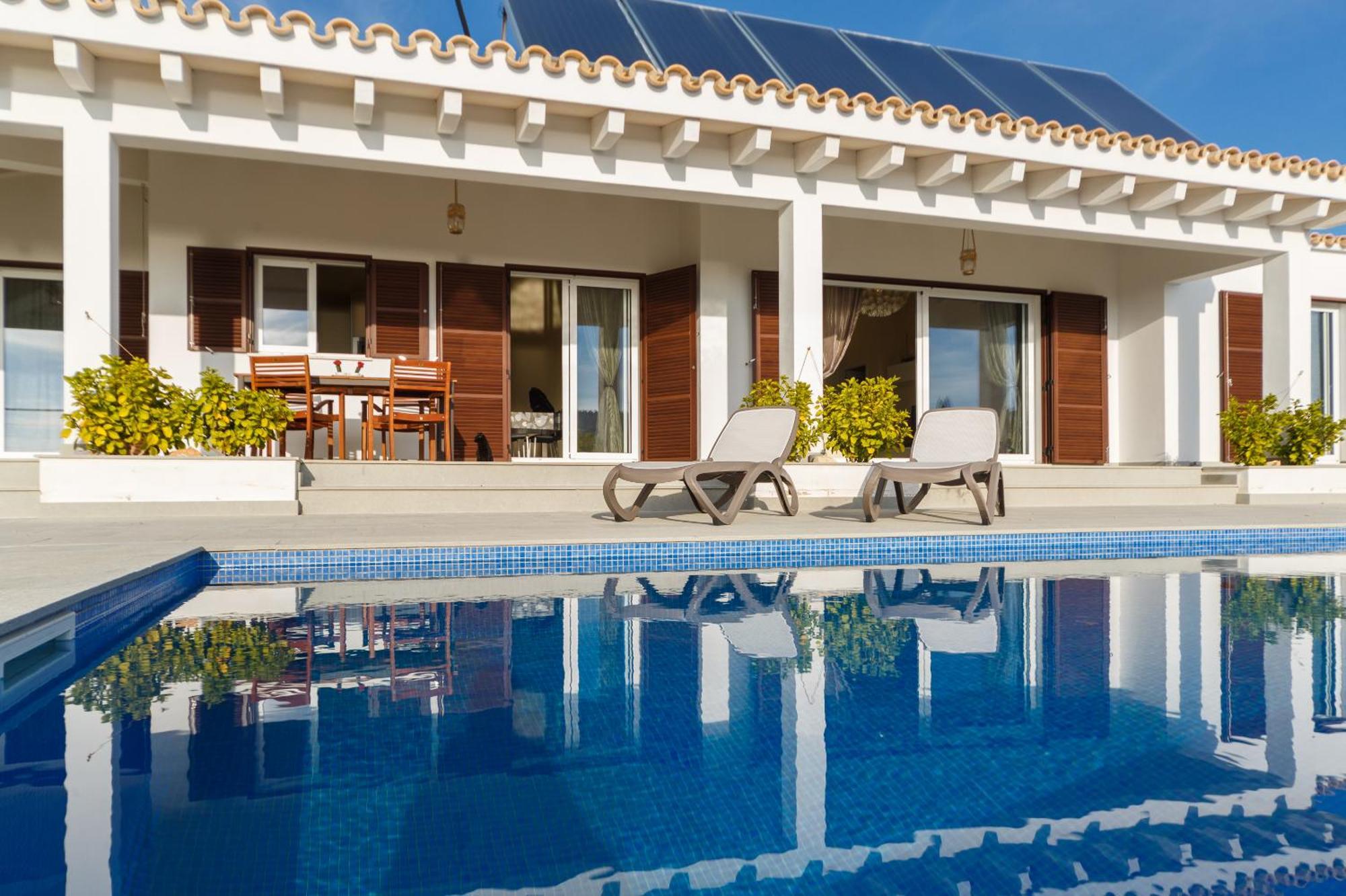 Bini Sole - Villa De Lujo Con Piscina En Menorca บินิเบกา ภายนอก รูปภาพ