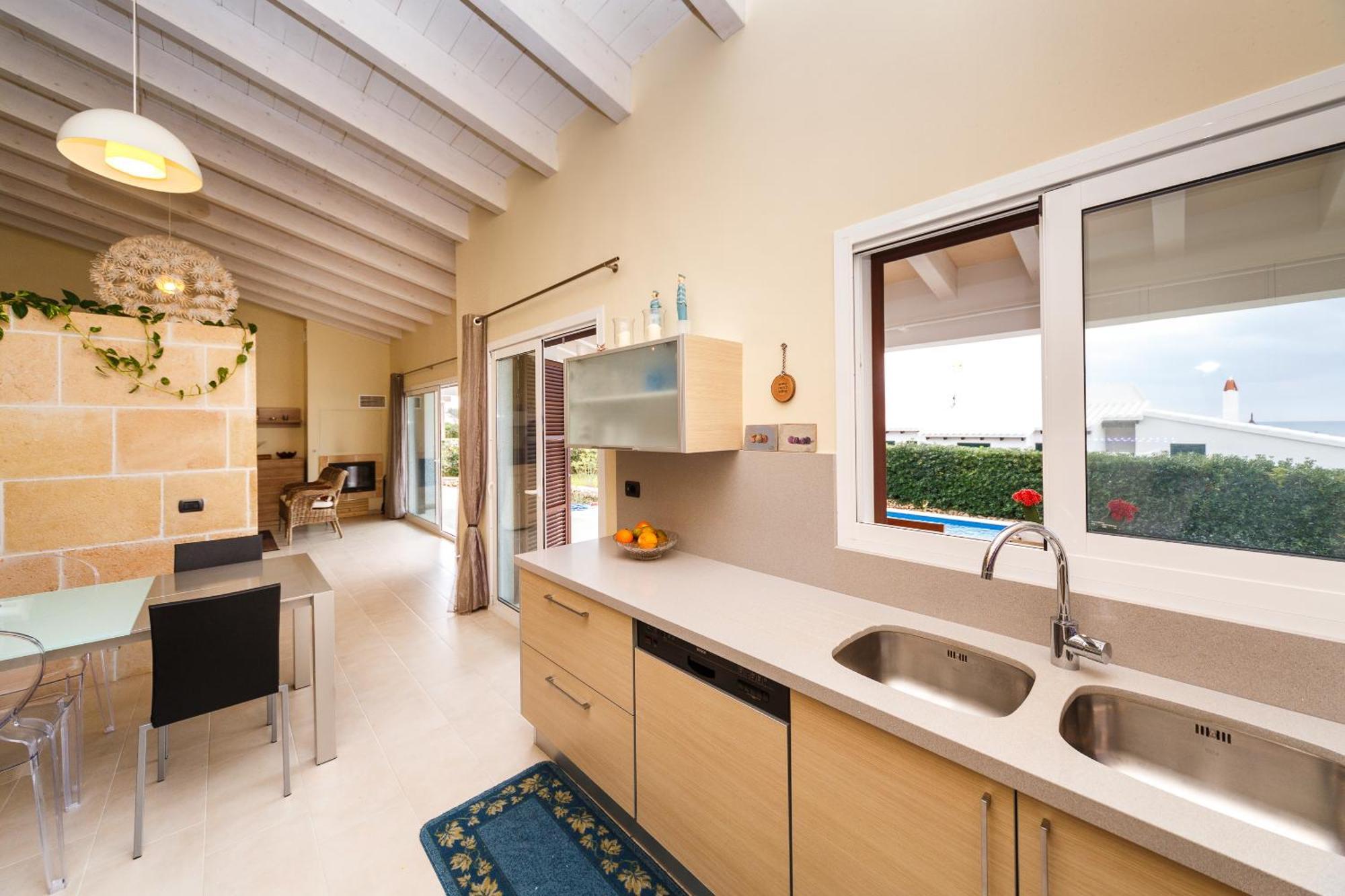 Bini Sole - Villa De Lujo Con Piscina En Menorca บินิเบกา ภายนอก รูปภาพ